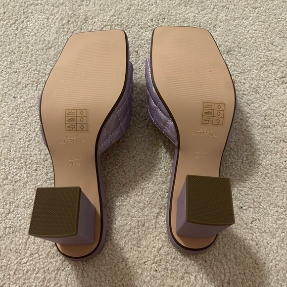 Urban Outfitters, size 8 women’s, purple metallic. - Picture 3 of 5